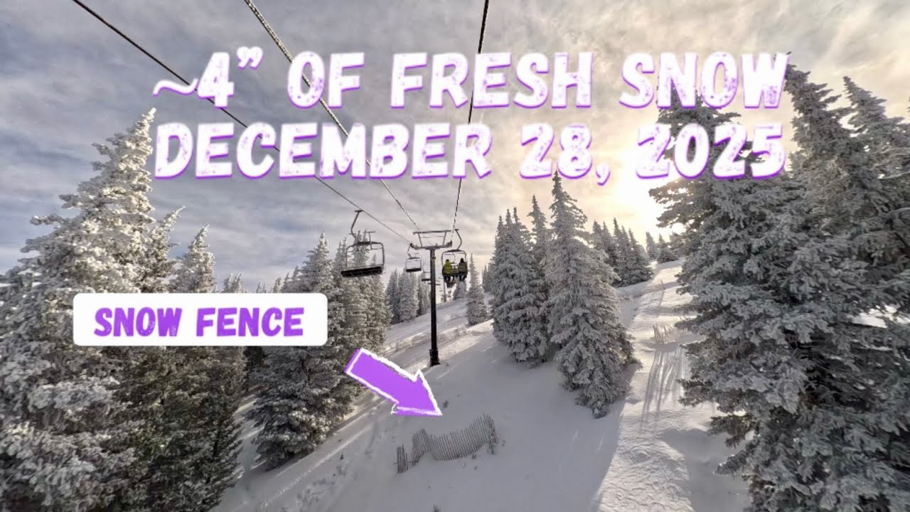 Skiing top to bottom @ Ski Santa Fe on December 28, 2025. #ski #skisantafe #snowreport #wintersports