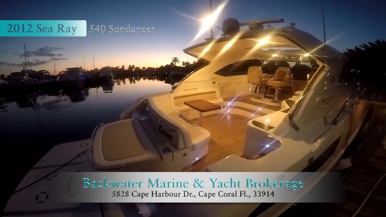 2012 Sea Ray 540 Sundancer