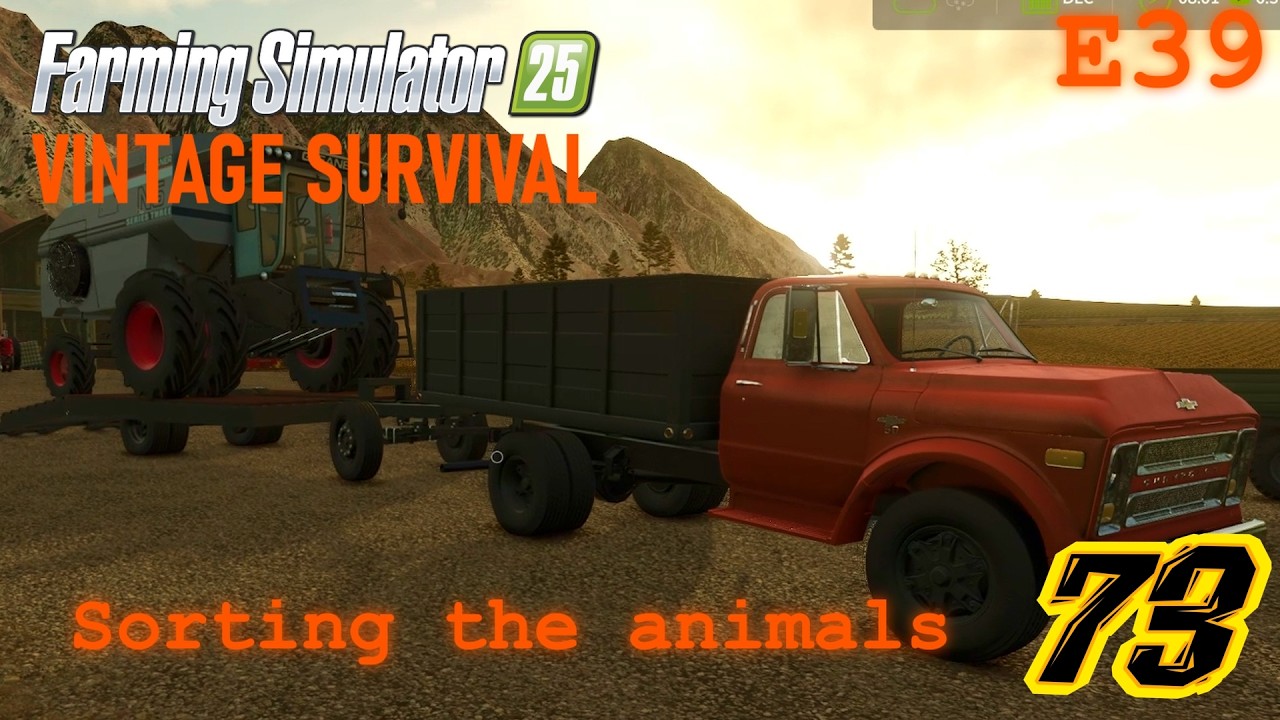 Ещё одна новая игрушка? Поле для животных запущено! - Oak City Vintage Survival FS25 E39