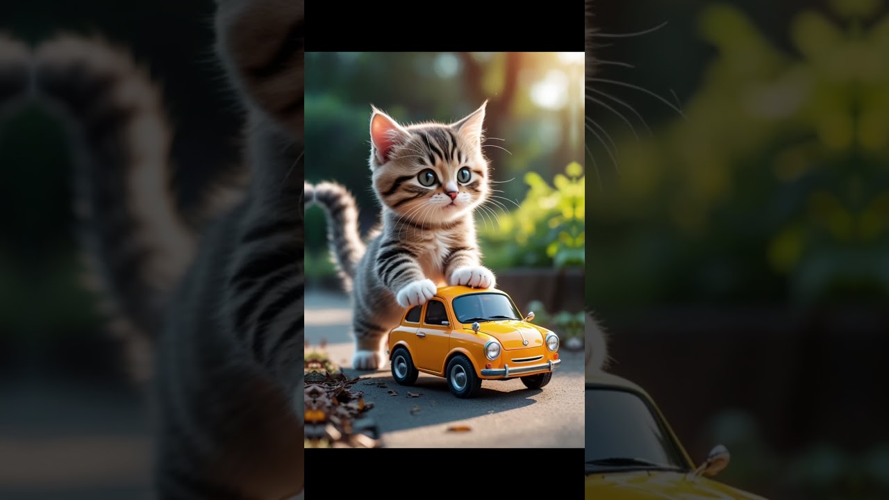Baby Cat and Baby Car &ndash; A Cute Friendship Poem