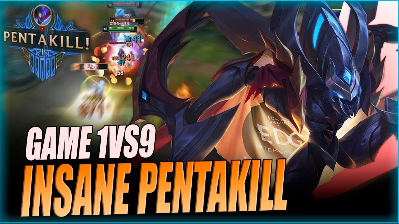QIUYI KHA'ZIX - THE CRAZIEST KHA'ZIX YOU'VE EVER SEEN (1VS9, PENTAKILL) | KHA'ZIX VS NUNU