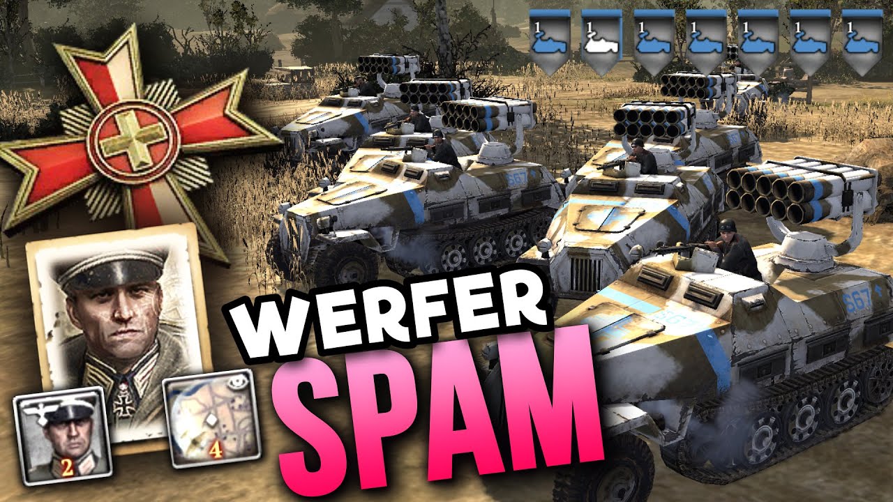 PANZERWERFER SPAM — Company of Heroes 2