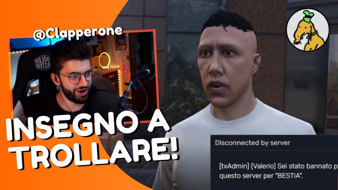 INSEGNO a @Clapperone a TROLLARE!