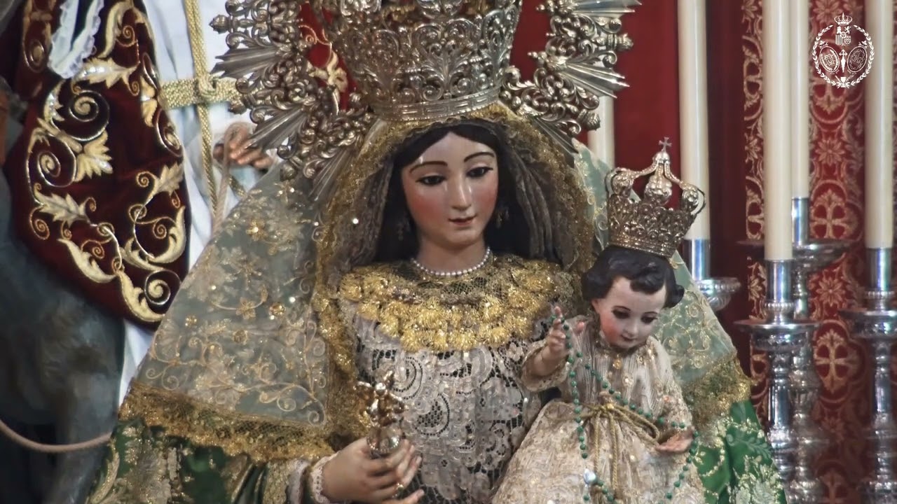 MARÍA SANTÍSIMA DE LA SANGRE, RODEADA DE AMOR POR HUÉVAR DEL ALJARAFE: 