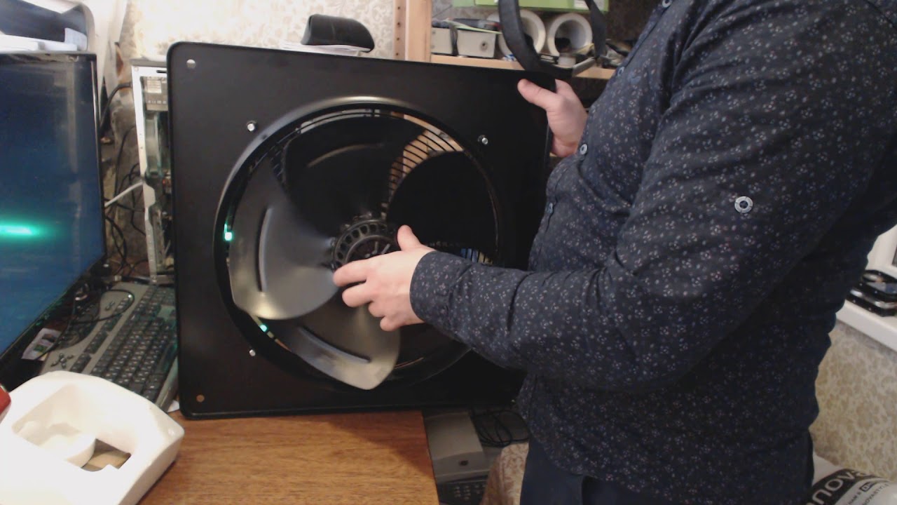 ОНЛАЙН ТРЕЙД.РУ — Вытяжной вентилятор с квадратным фланцем ERA Storm YWF4E 350