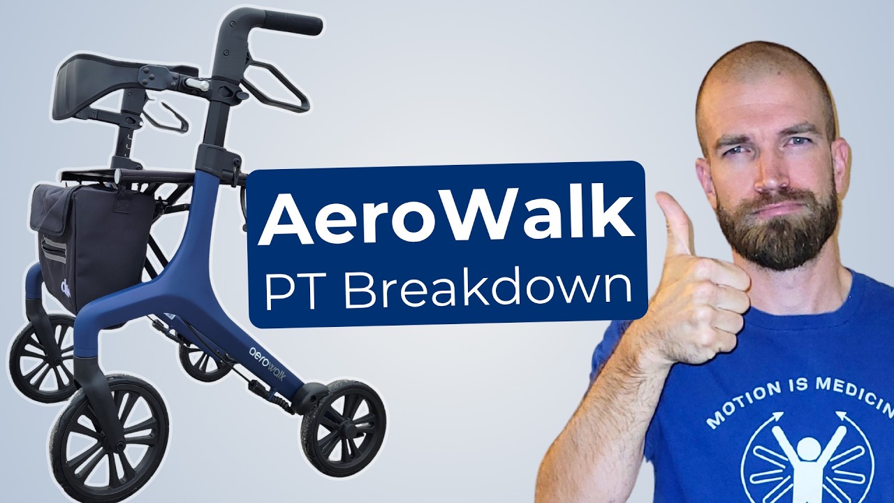 Обзор ходунков Drive Medical AeroWalk: посмотрите видео перед покупкой.