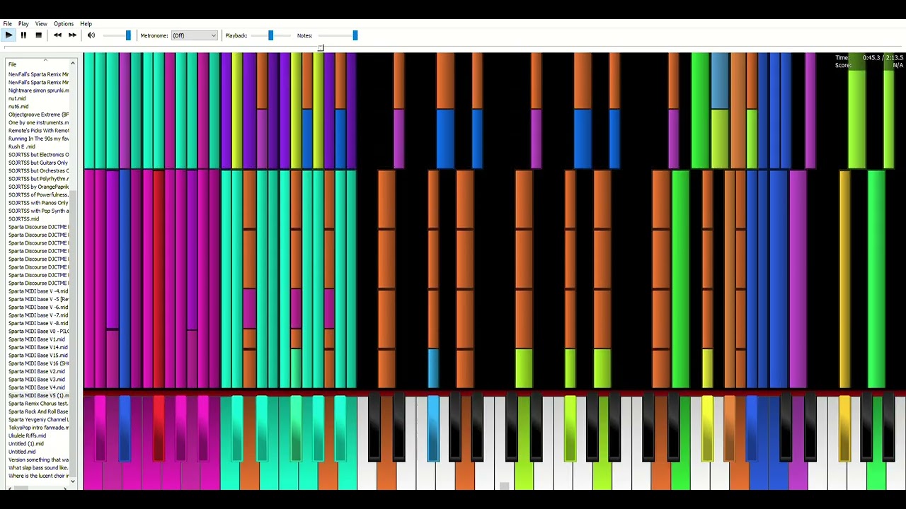 Detuned MIDI File #1