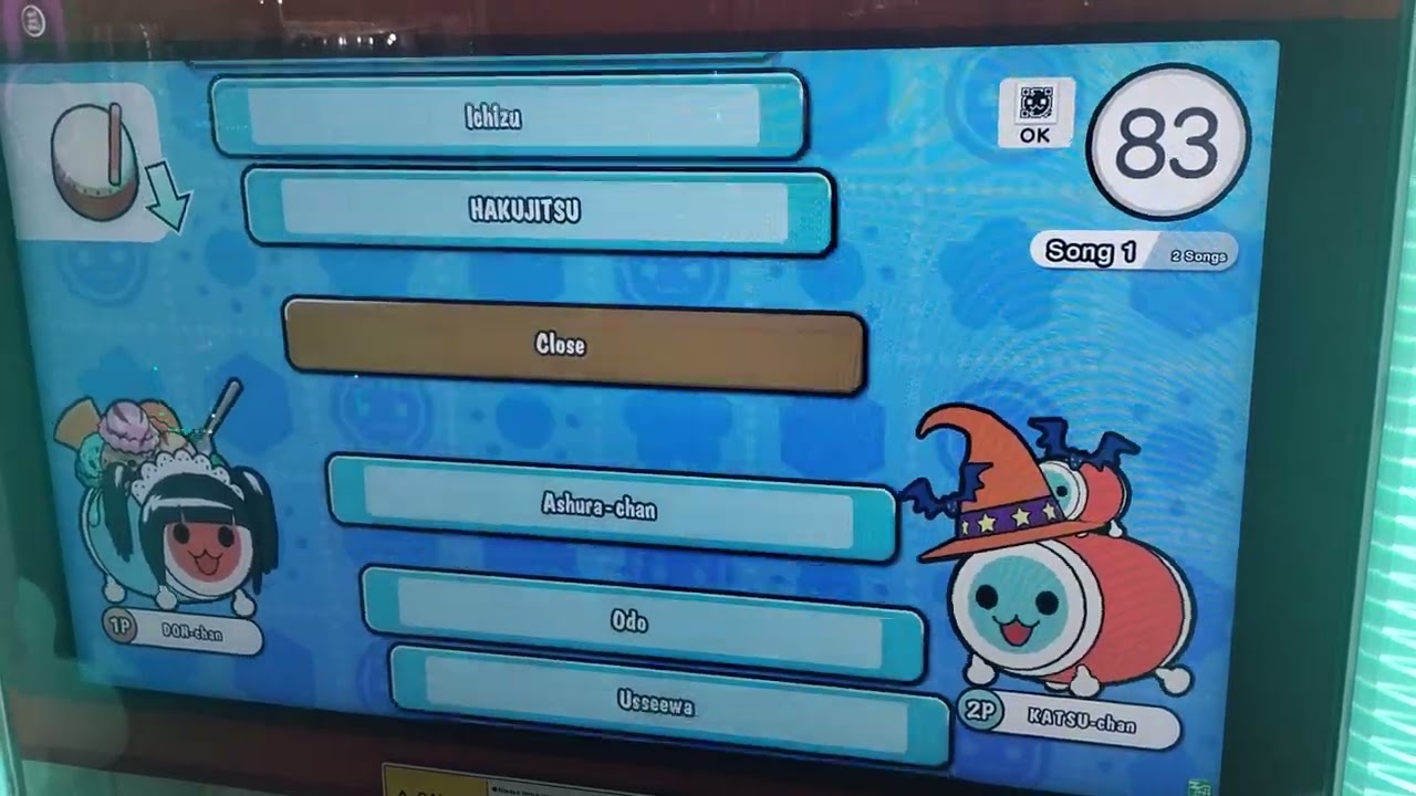 Taiko US location test song list - Part 3