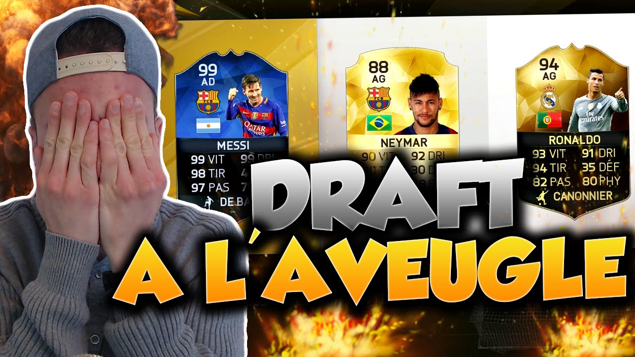 FUT 16 - DRAFT A L'AVEUGLE ! UN TRÈS GROS JOUEUR ÉNORME DANS UN MATCH EPIC !