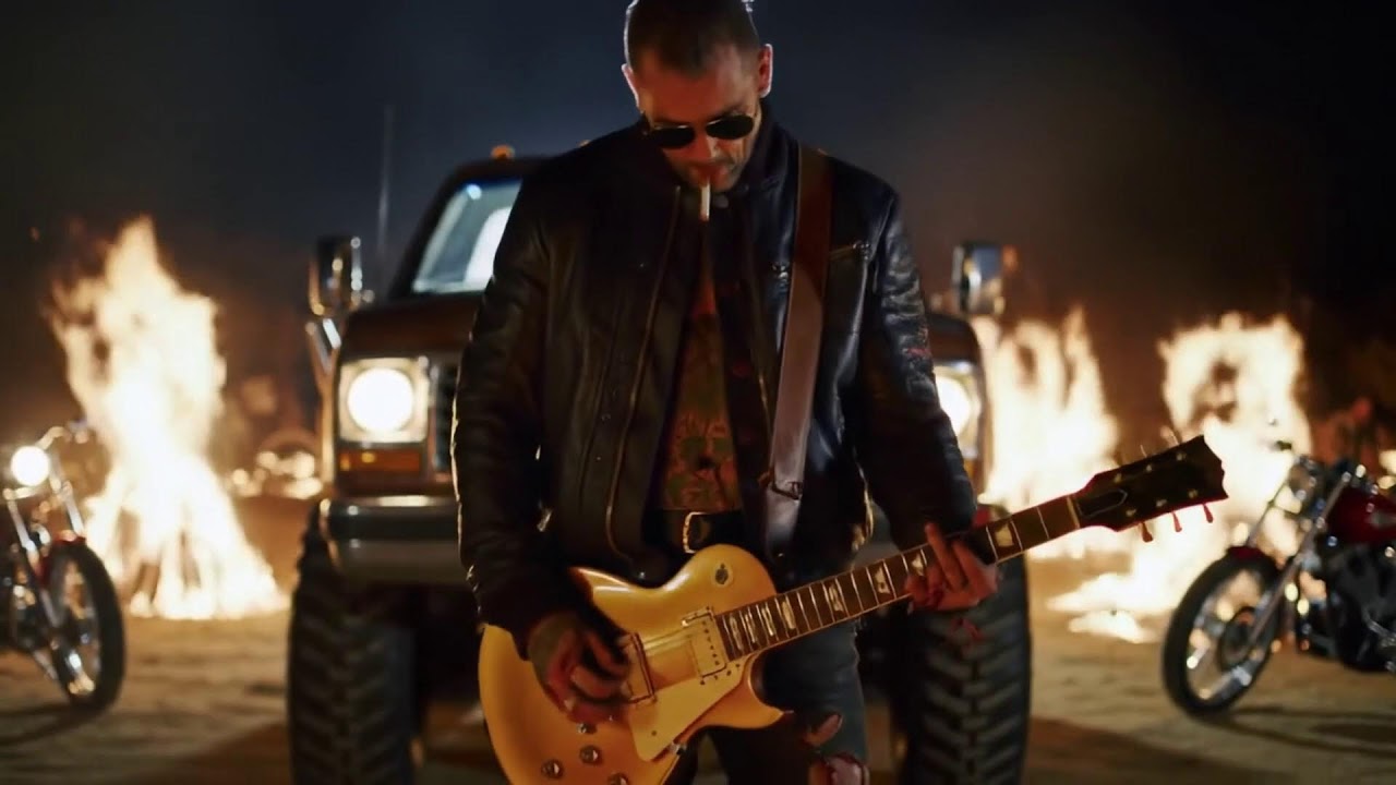 Country Rock Vibes + Bonfire Blues & Neon Nights + Inspired by The Eagles & ZZ Top
