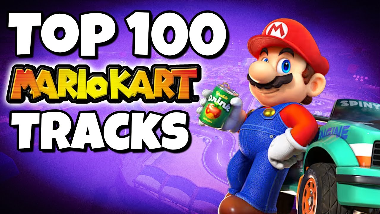 Top 100 Mario Kart Tracks | MrDean