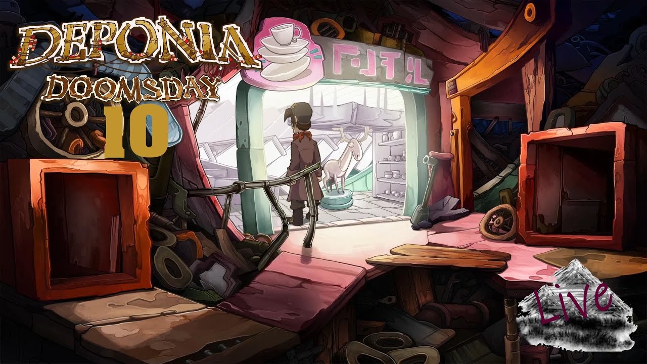 Deponia #4 Dooms Day Folge 10 Kein Elefant im Porzellan Laden