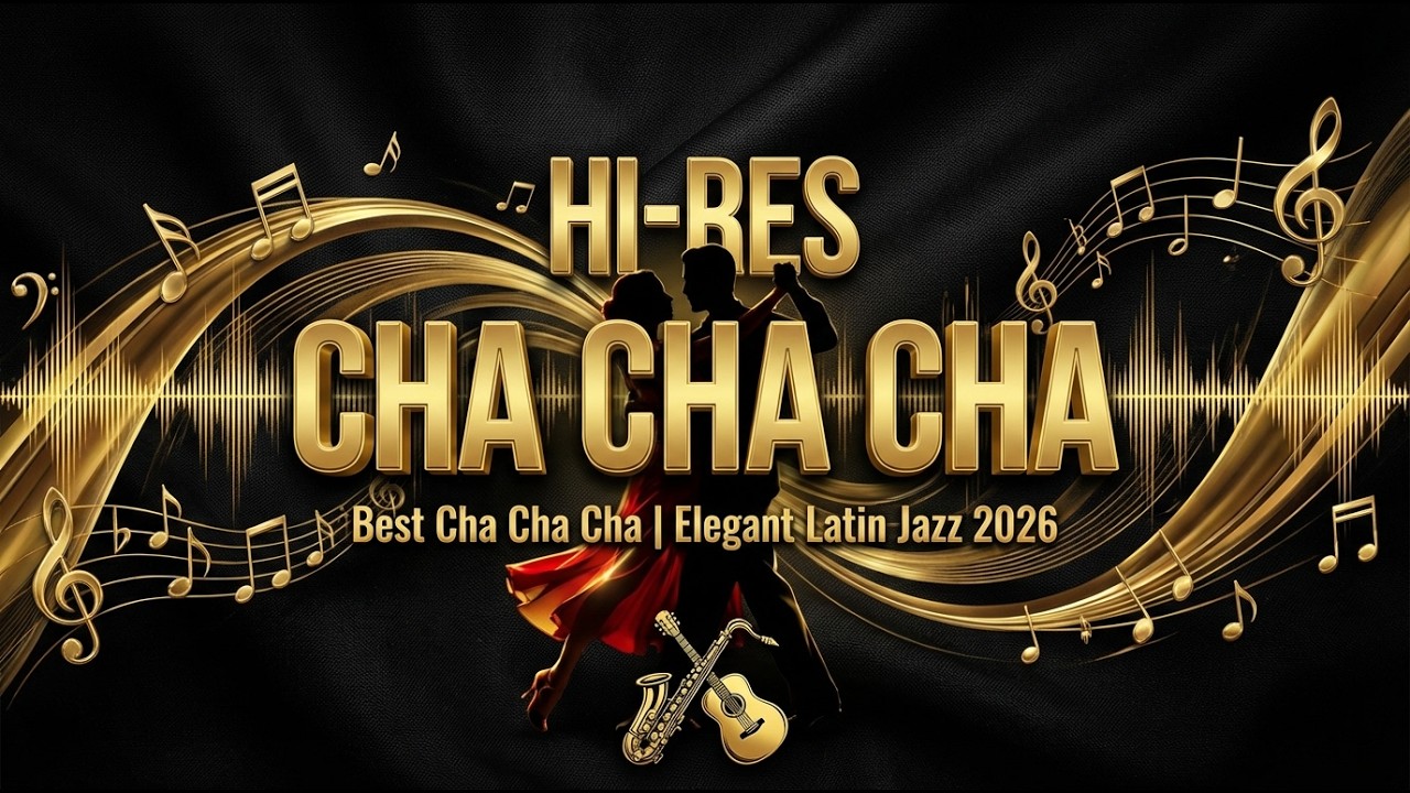 Best Cha Cha Cha – Elegant Latin Jazz Ballroom 2026 | Hi-Res Audio Saxophone & Guitar 💃🎷作業用BGM