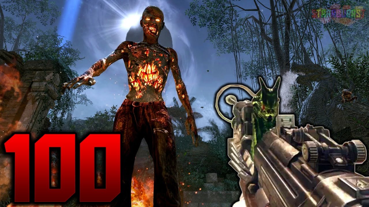 'Shangri-La' Round 100 High Round Attempt (Black Ops 1 Zombies)