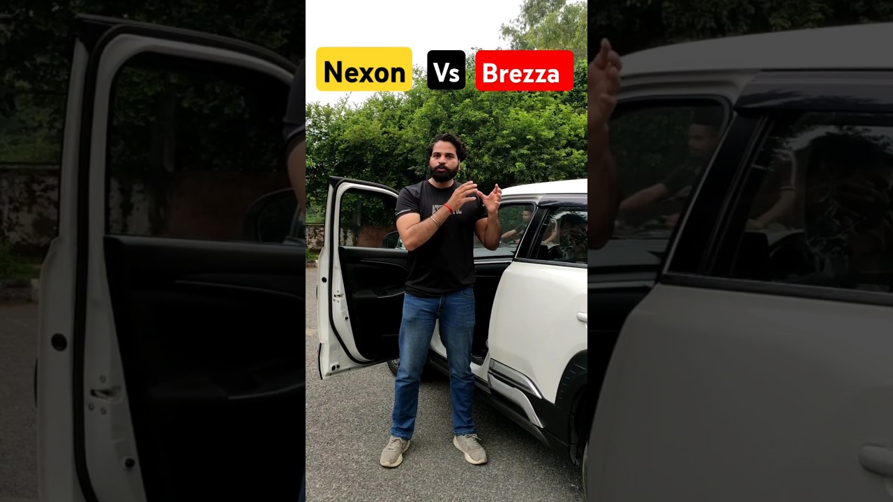Brezza vs Nexon | Aug 2024 Sale compare ✅ | #shorts #nexon #brezza #tata #marutisuzuki