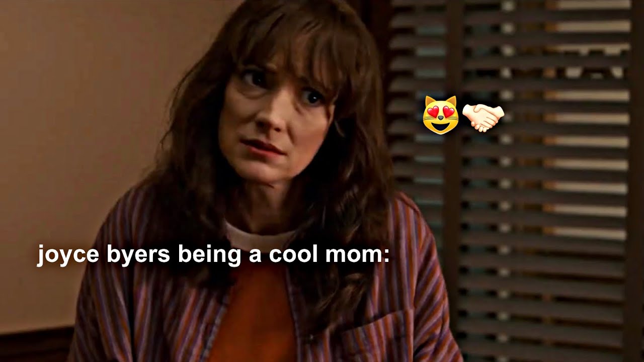 Joyce Byers being a cool mom / Stranger Things Edit #joycebyers #strangerthings 🫶🏻🙀😽