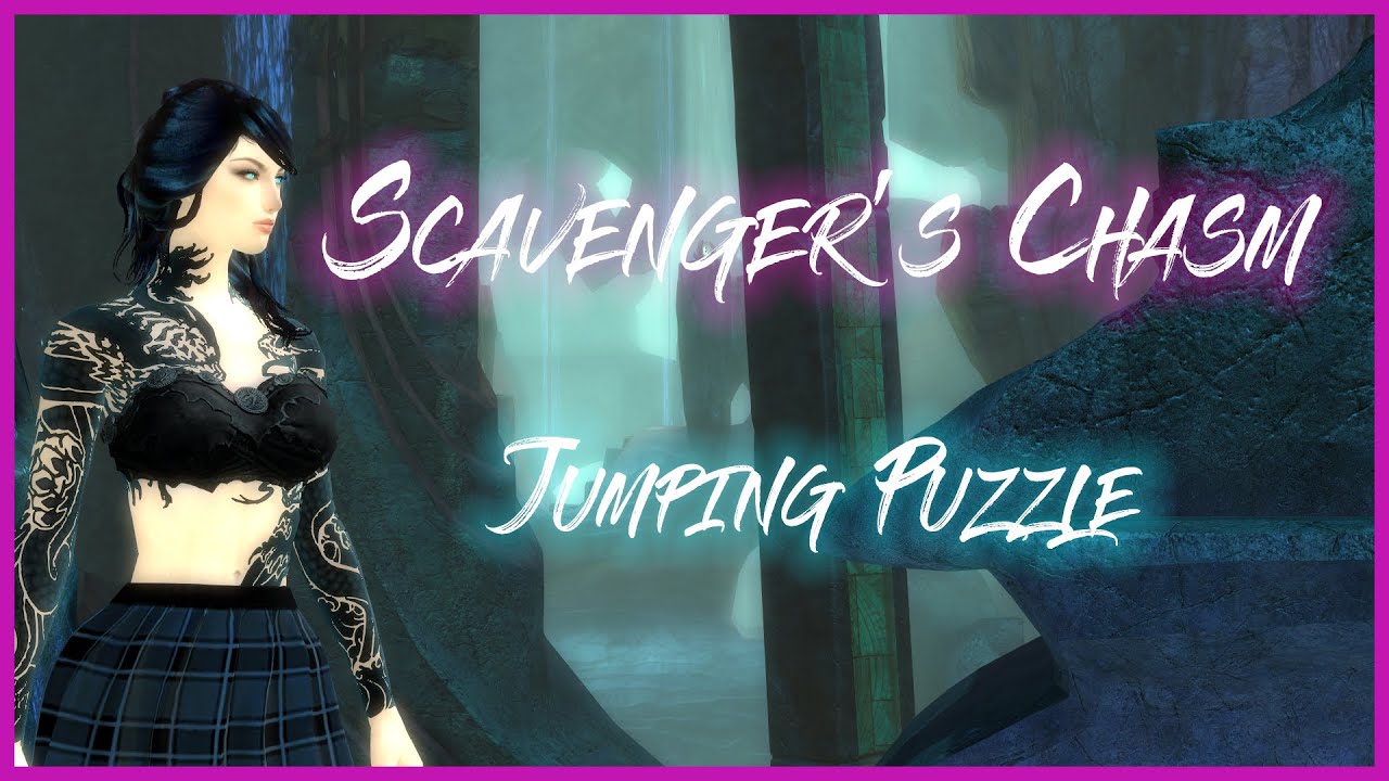 GW2 - Scavenger's Chasm Jumping Puzzle - Guild Wars 2