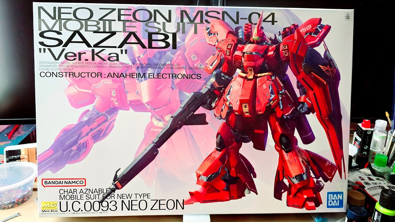 Sazabi "Ver.Ka" is simply THE BEST !!