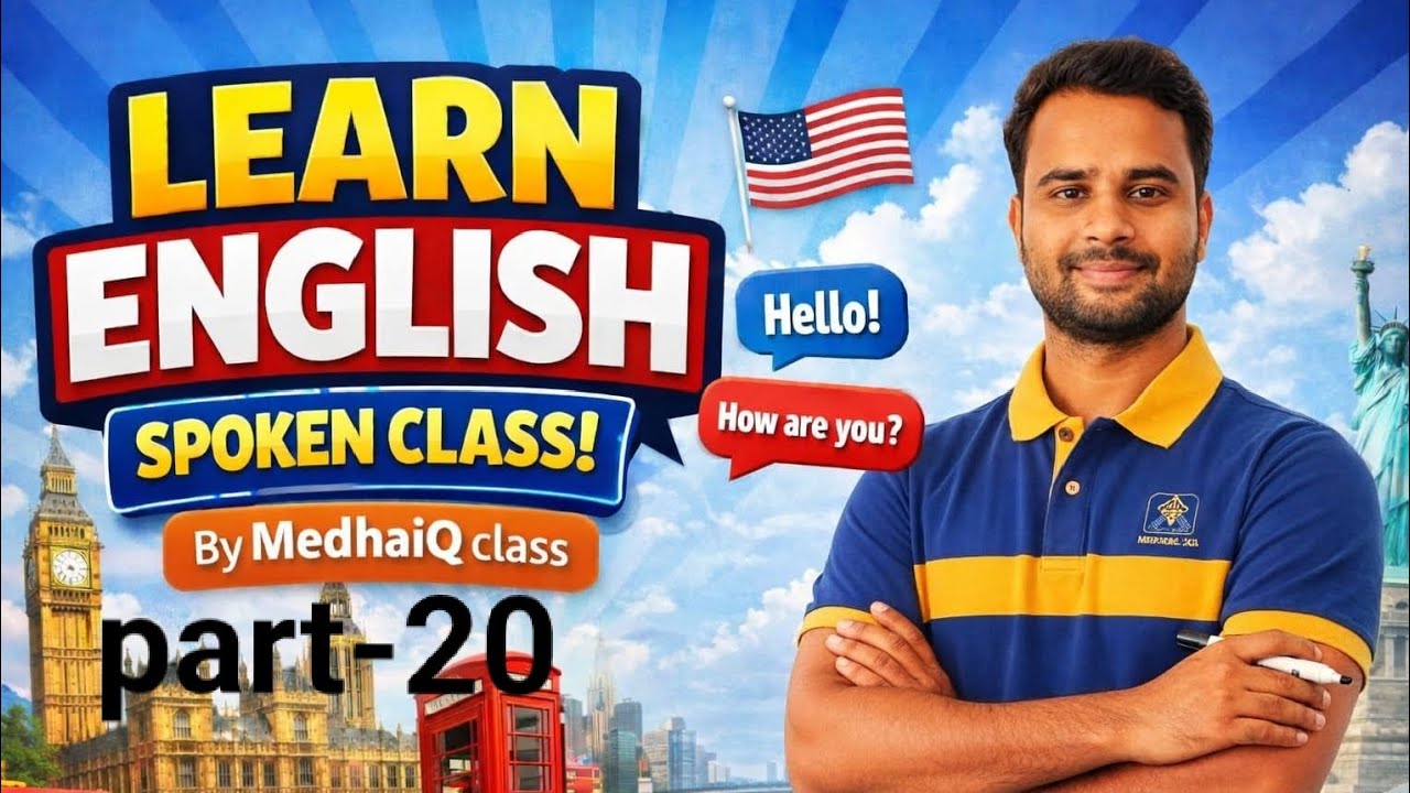 English Speaking tips for beginners by MedhaiQ class tense PART-20