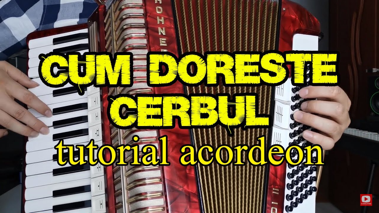 Cum dorește cerbul apa vie | tutorial acordeon