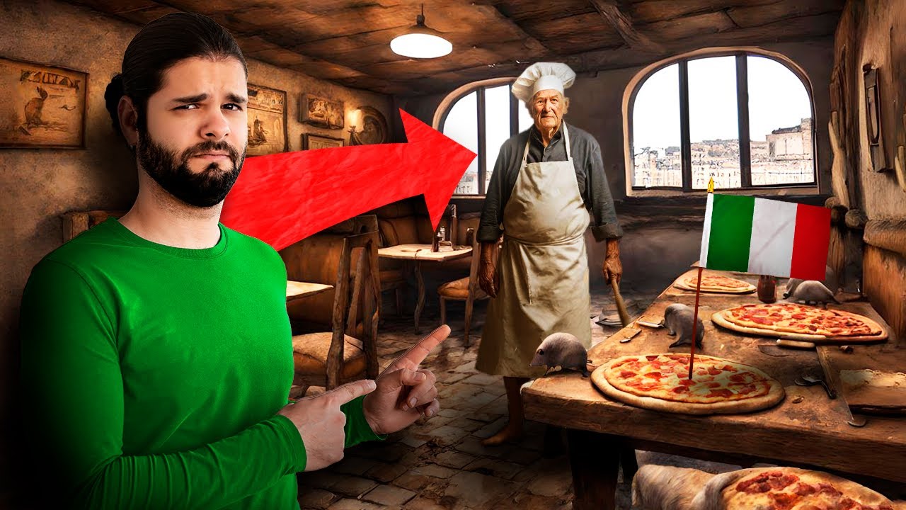 As&iacute; se ve la pizzer&iacute;a M&Aacute;S ANTIGUA del MUNDO | Vlog y Documental