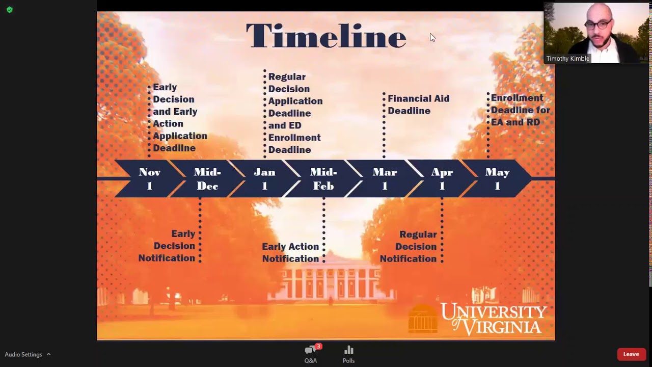 UVA Virtual Information Session