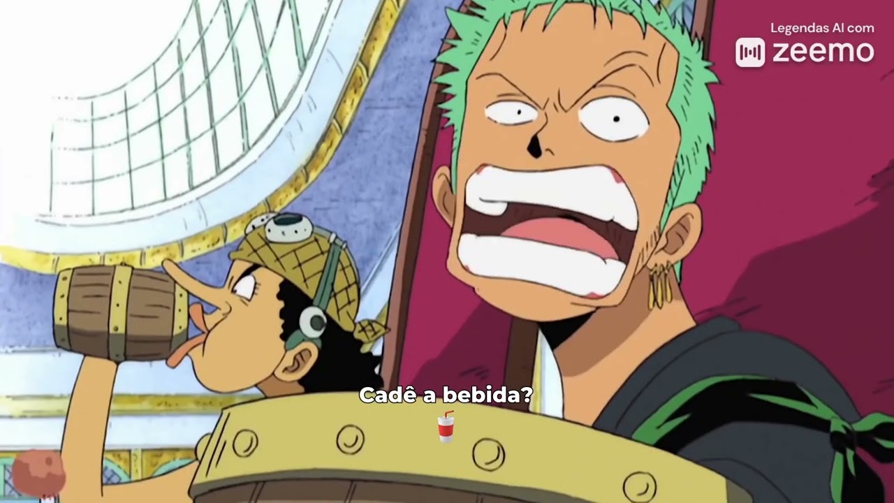 Minha cena preferida - O maior banquete servido aos mugiwaras #LuffyComendo