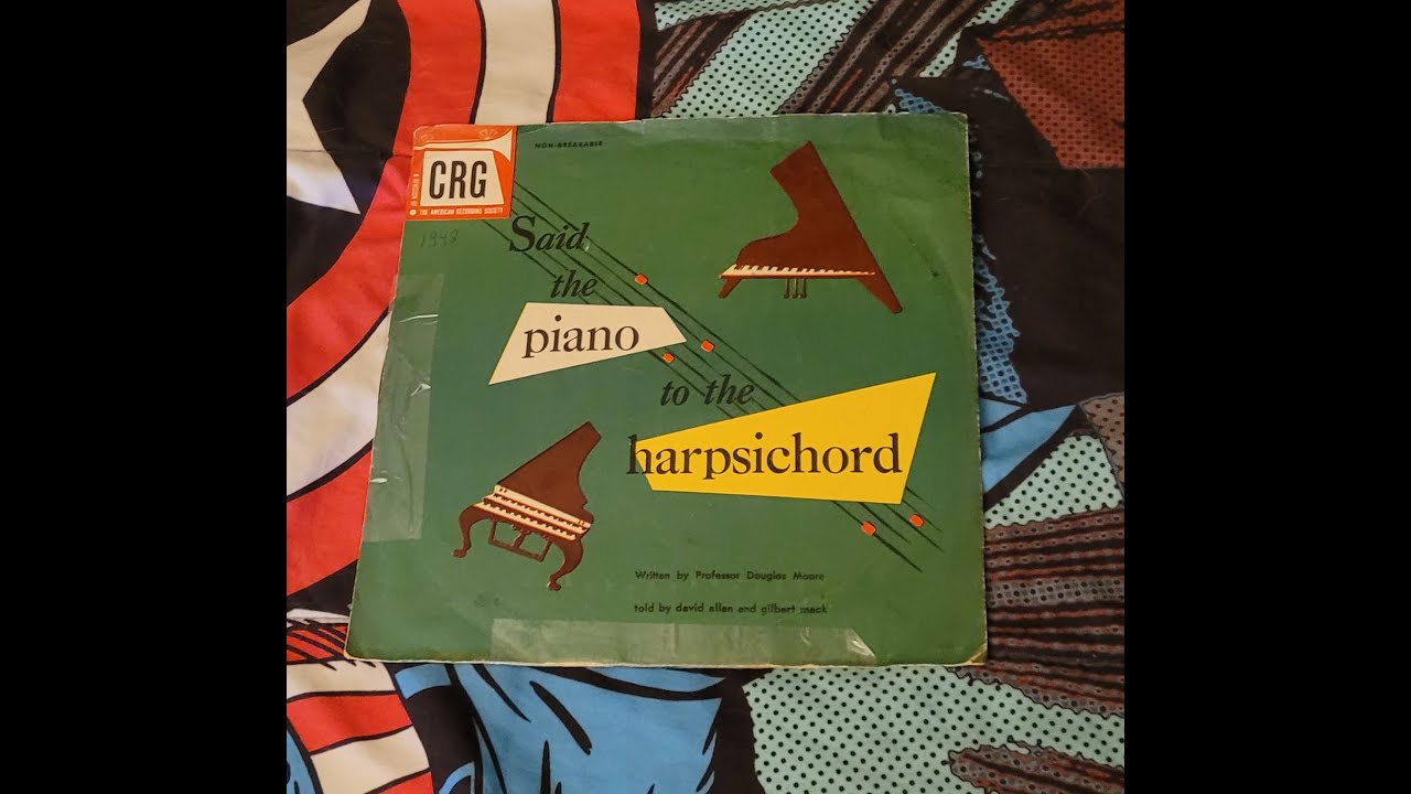 said the piano to the harpsichord 1948