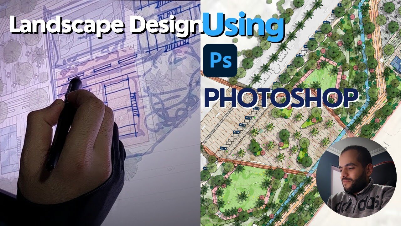 اقوي حلقات landscape بالقناة وشرح مراحل التصميم