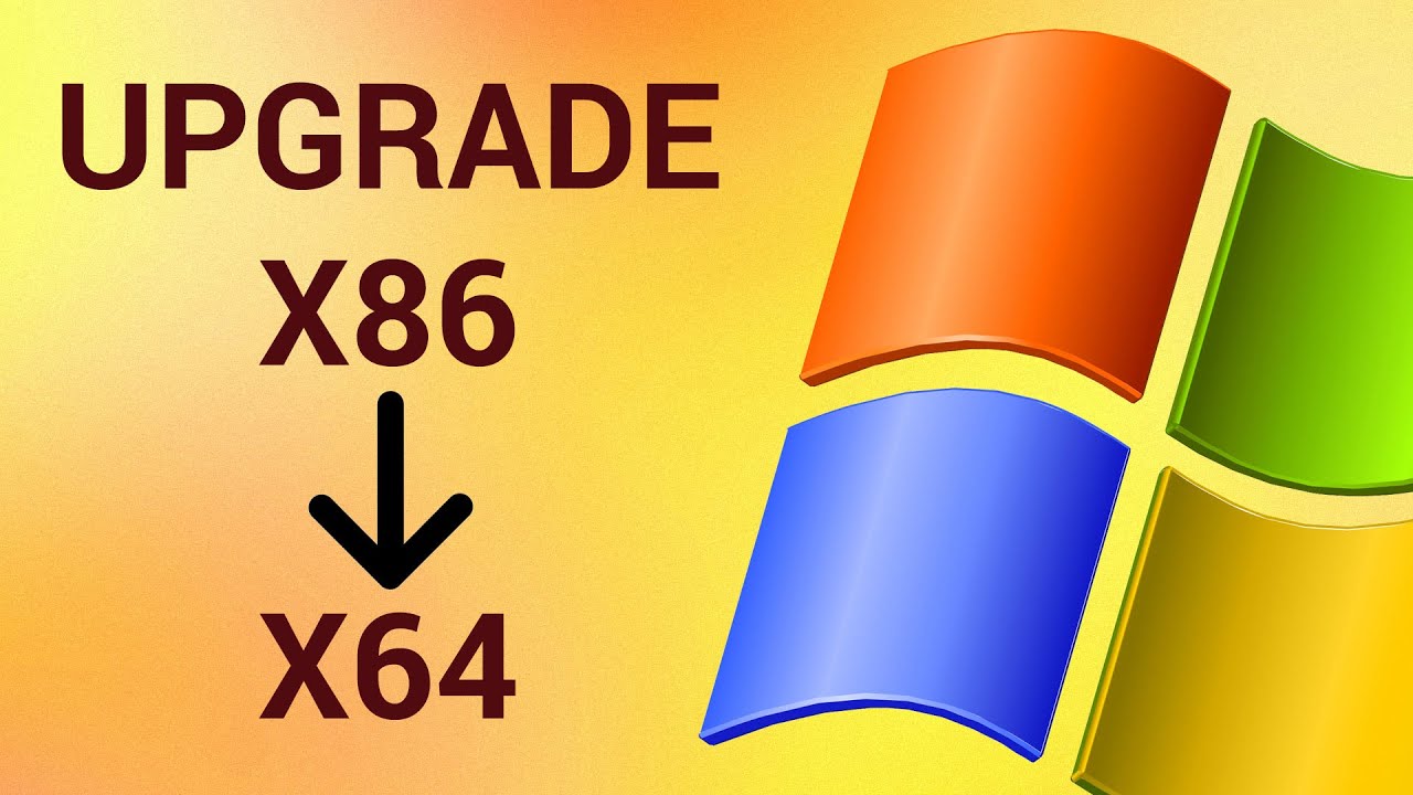 Как обновить 32-битную версию до 64-битной в Windows 7