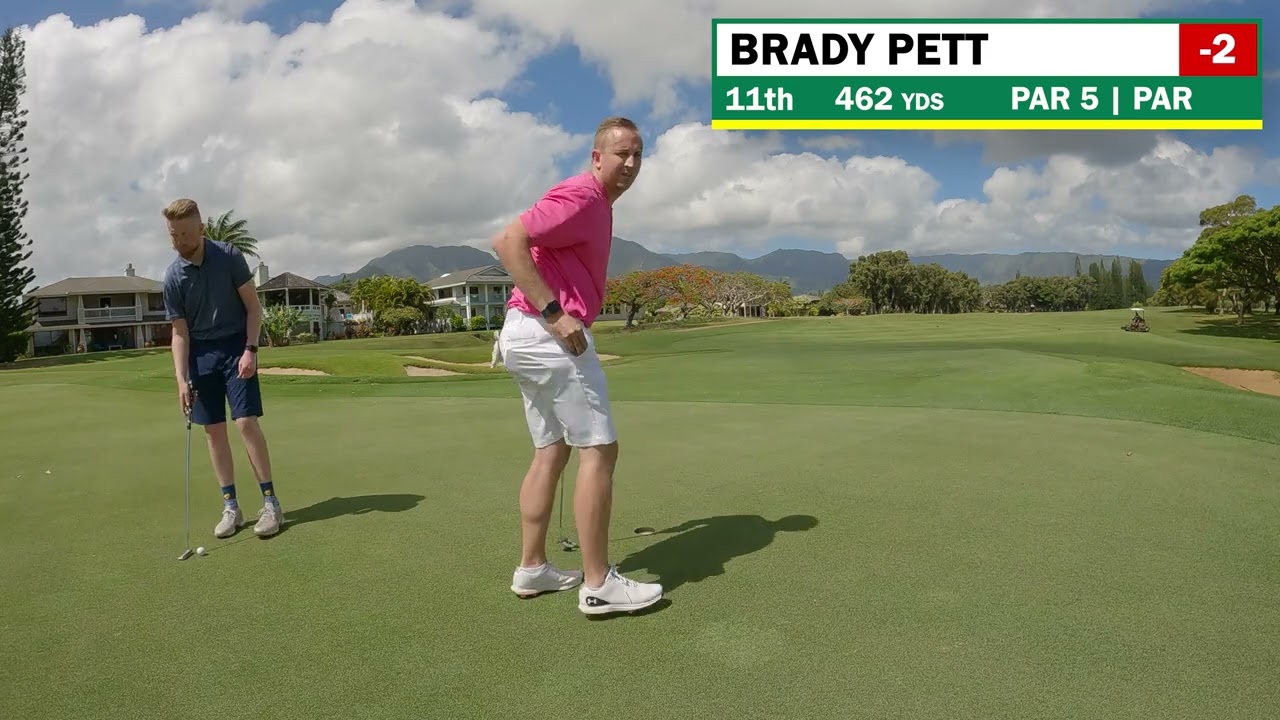 Full Round of Golf Played at Princeville Makai Golf Club in Kauai, Hawaii on 14 June 2022