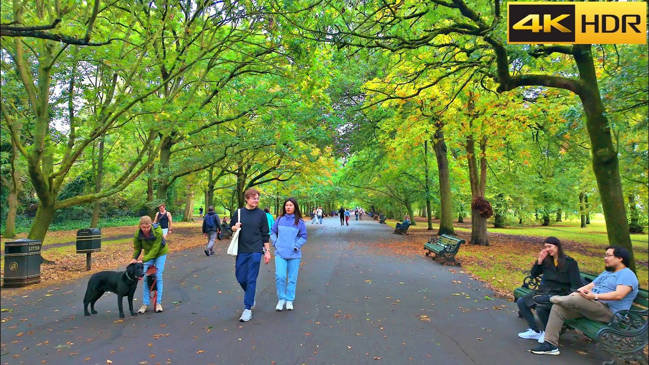 Regent’s Park London Autumn- Oct 2024 | London Autumn Walk[4K HDR]