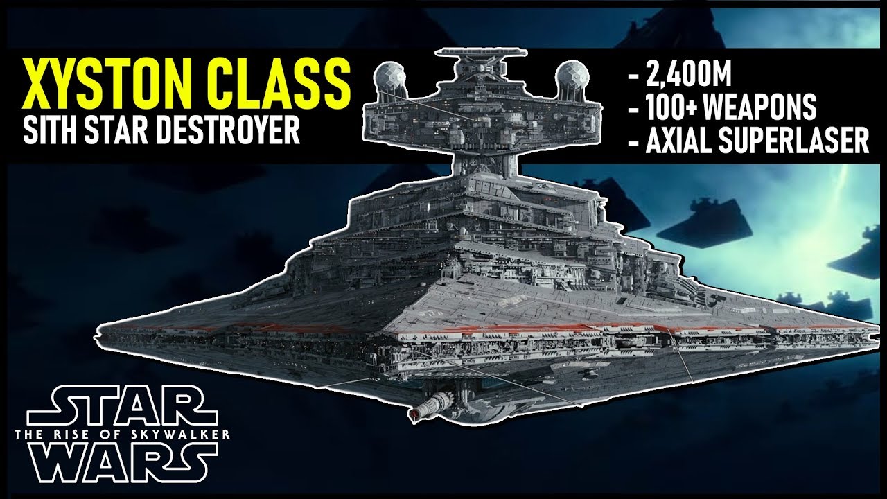 NEW SITH STAR DESTROYER! - The Xyston Class Full Breakdown
