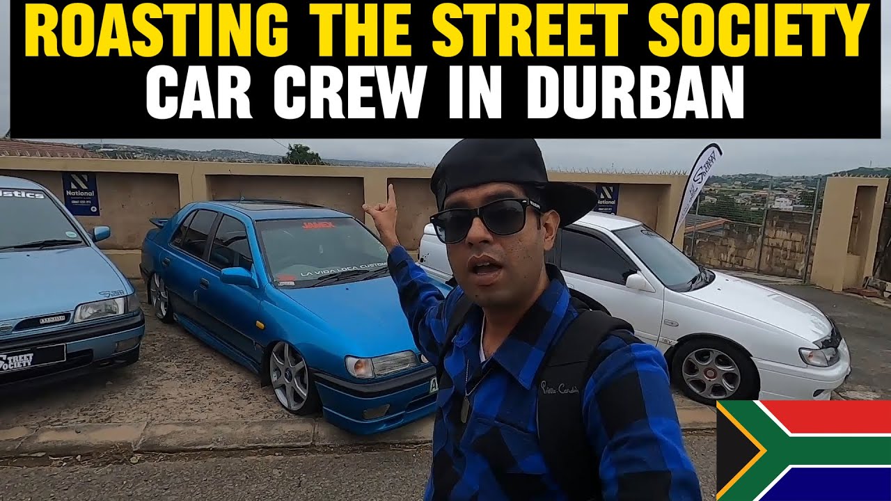 Roasting Street Society Car Crew in Durban #southafrica #travel