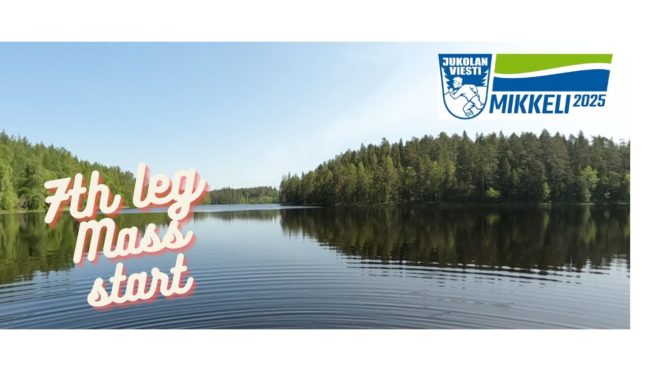 Jukola 2025 - 7th leg - 2nd mass start