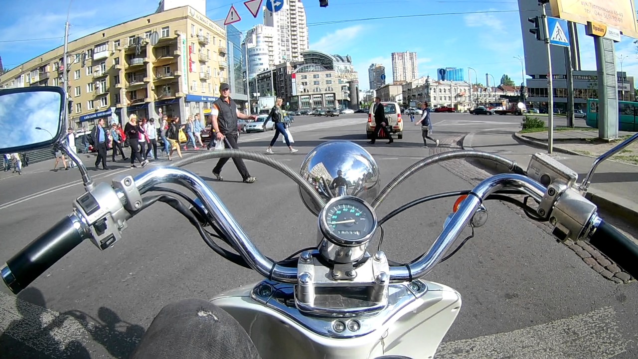 Honda Joker 50cc Киев 2017 POV Eken H9