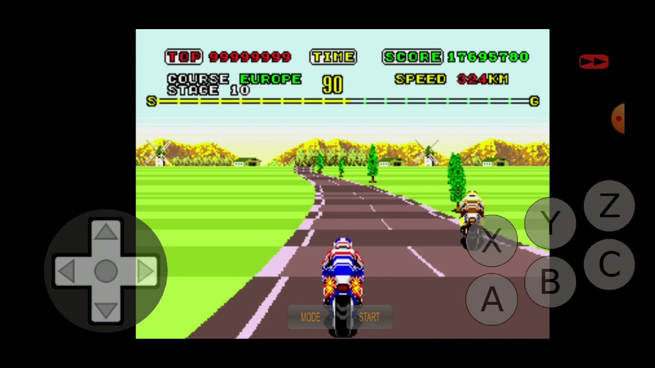 Super Hang On Sega Megadrive Expert Europe