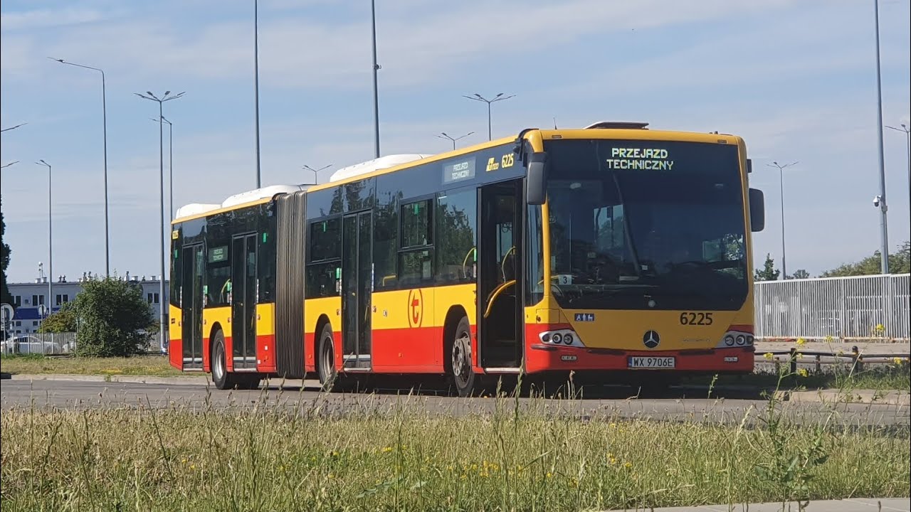 [188] MZA Warszawa - Przejazd Mercedesem Conecto LF G 