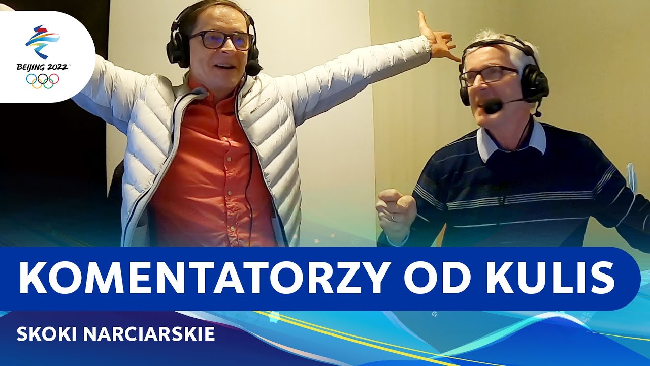 BABIARZ I SNOPEK OSZALELI Z RADOŚCI! KOMENTATORZY OD KULIS PRZY SKOKU KUBACKIEGO | PEKIN 2022