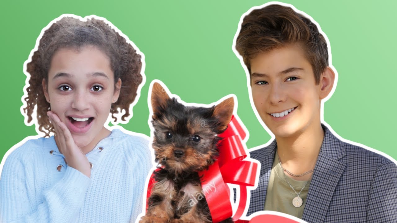 Surprising my Crush with a Puppy! 🐶 🐾  **Emotional Reaction** | Sawyer Sharbino squad