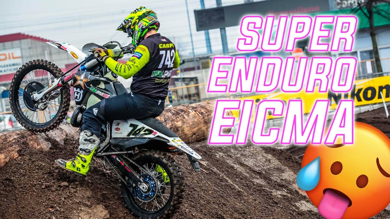 Ho corso il SUPERENDURO ad EICMA! 🥵🤯