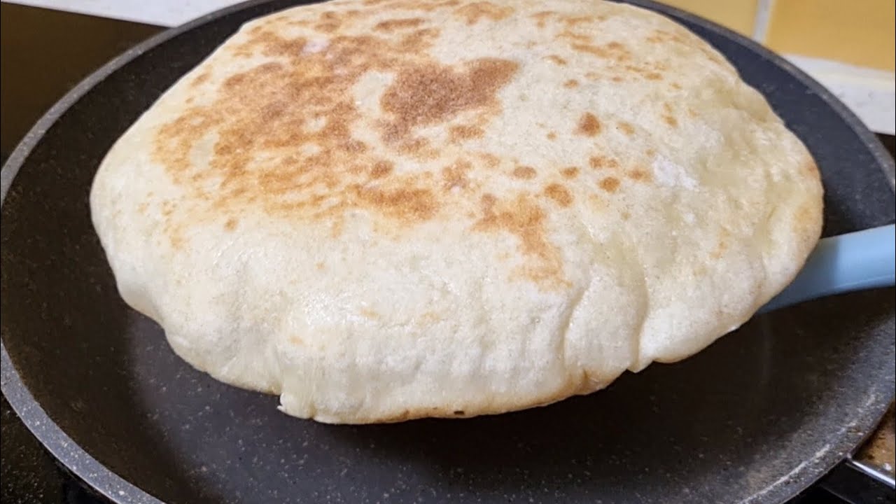 Le fameux pain turc 😋 Moelleux et très bon. Sans four. Recette facile de pain
