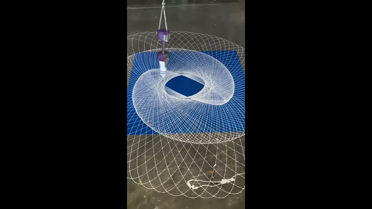 Relaxing pendulum painting long version