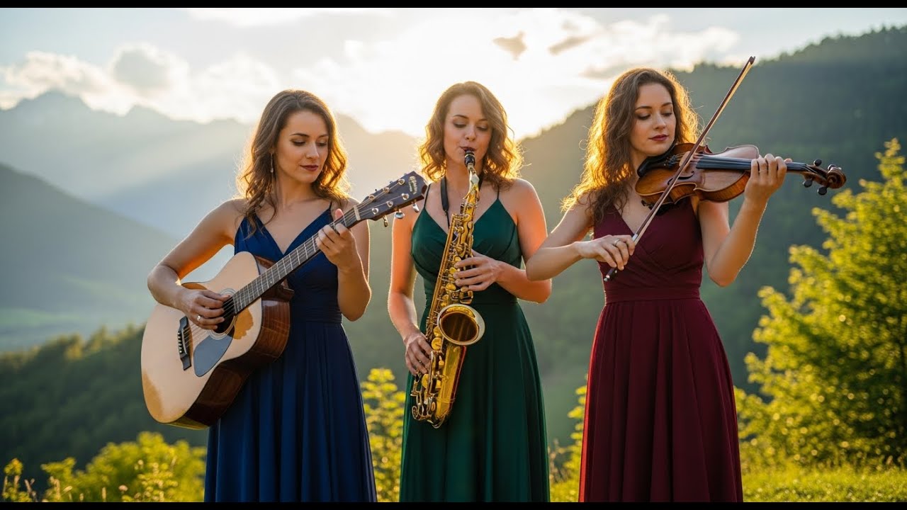 Relaxing Flamenco Guitar Meets Saxophone & Violin | Deep Calm, Joy & Peace