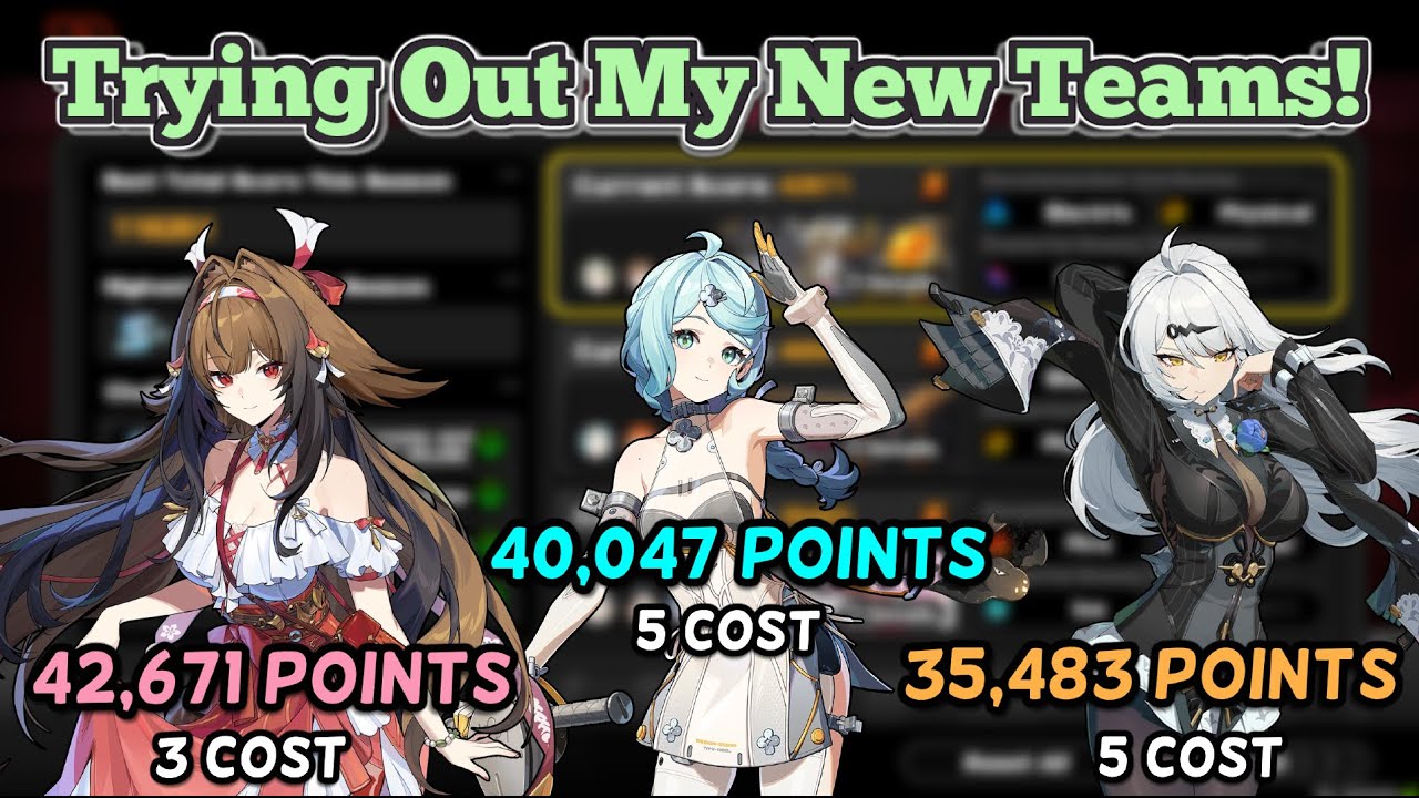 Learning How To Play 3 New Teams In [Shiyu Defense 5] | Zenless Zone Zero