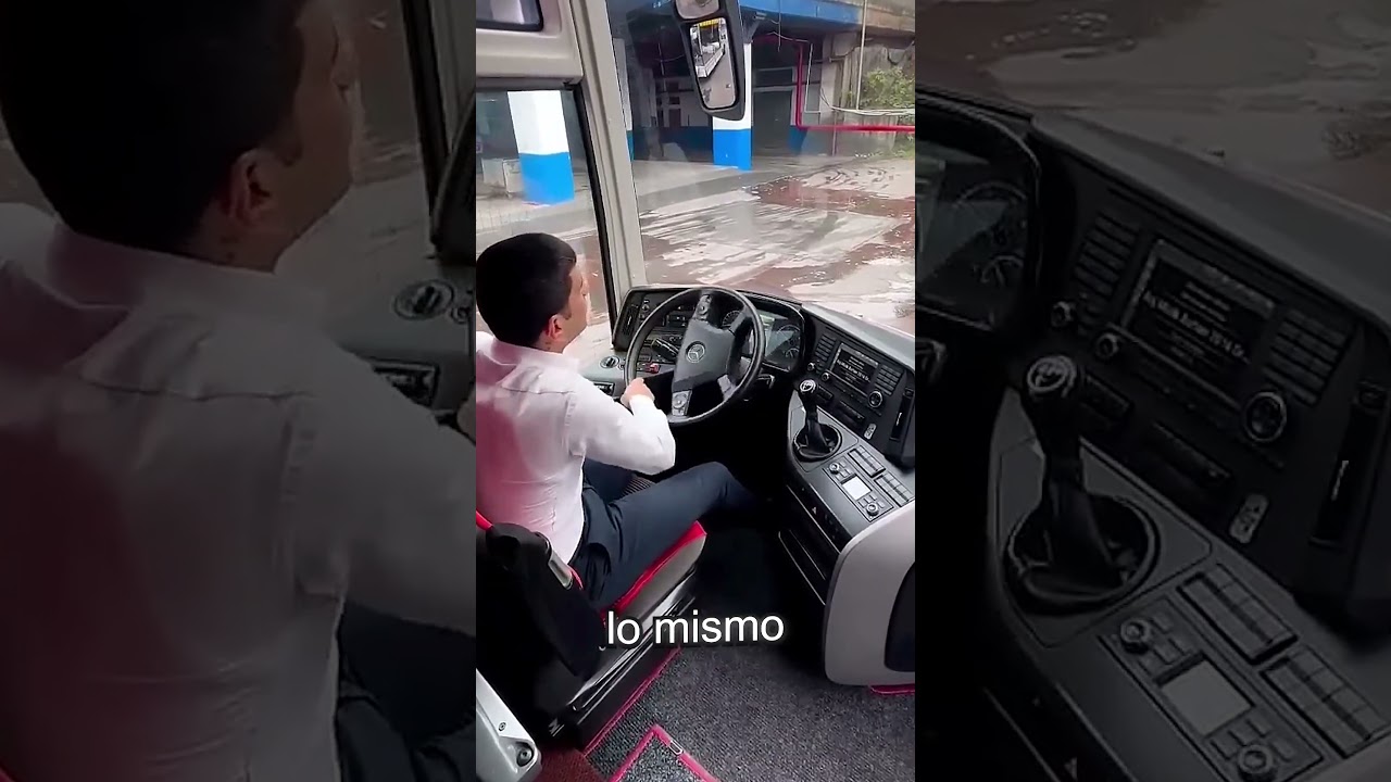 Esto es lo mas dificil de conducir un autobus