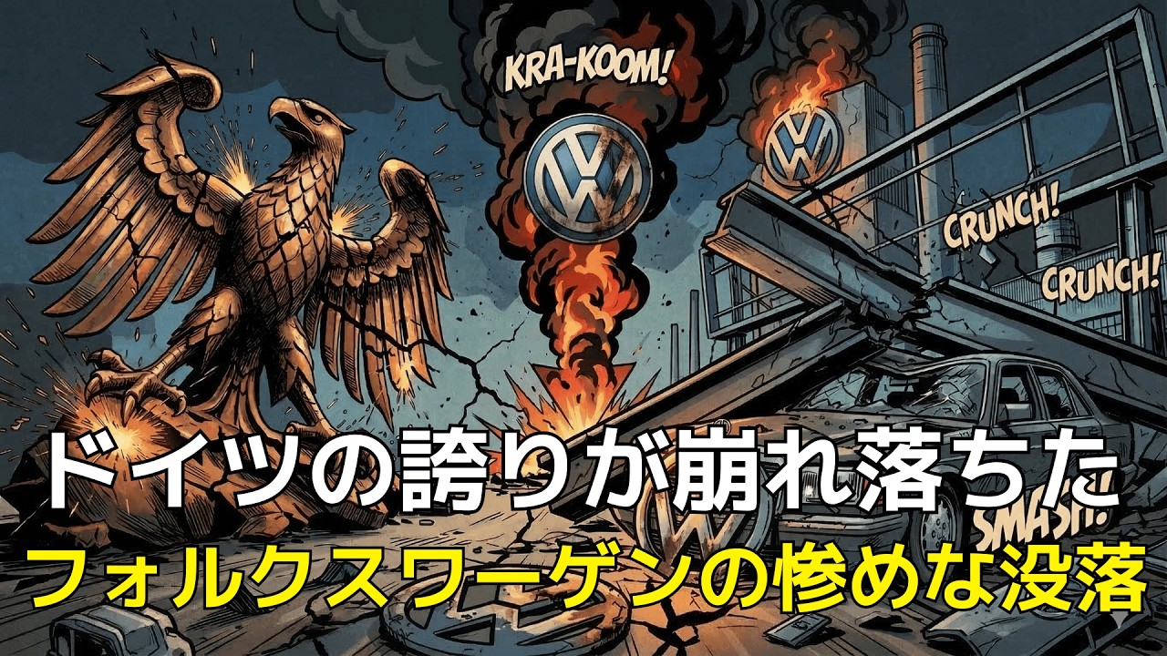 ドイツの誇りが崩れ落ちた…フォルクスワーゲンの惨めな没落