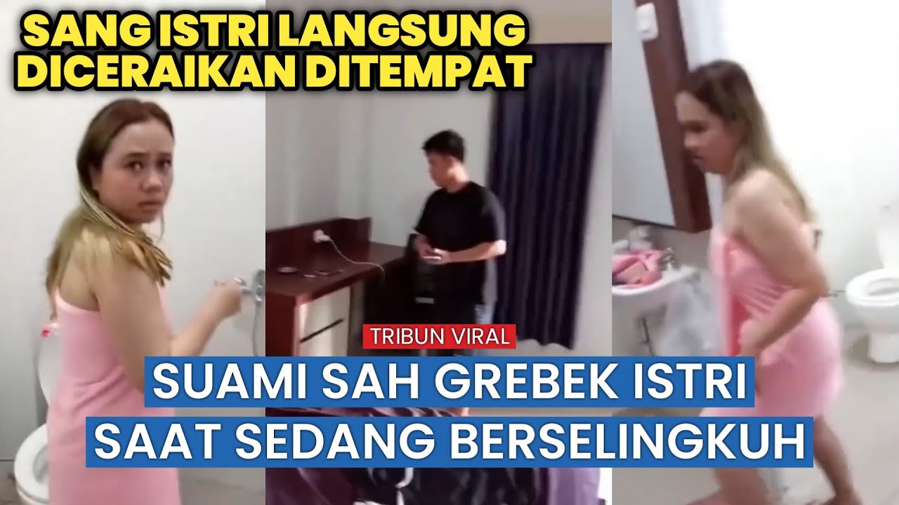 Viral! Suami Gerebek Istri Berselingkuh di Kamar, Langsung Ceraikan di Tempat