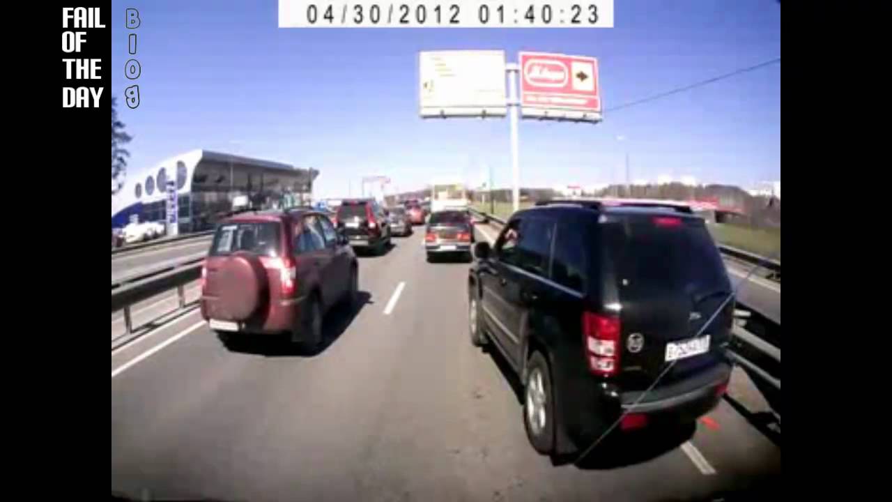 Russian Style: Merging into Traffic with a Gun WIN