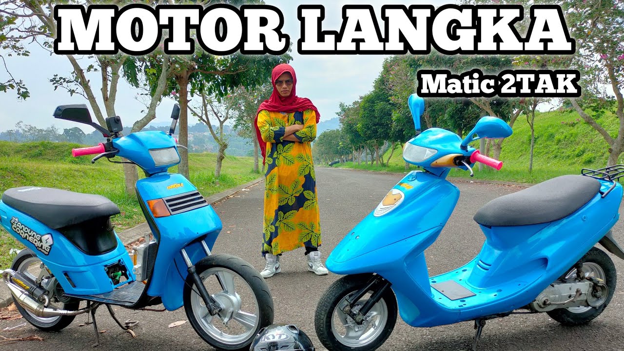 #EMAKGILA MOTOR BARU 💙 matic 2 tak